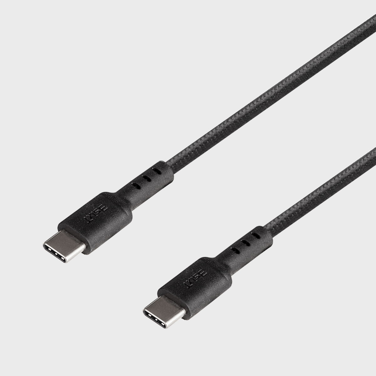 3sixT Tough USB-C to USB-C 5A Cable 1.2m - Black