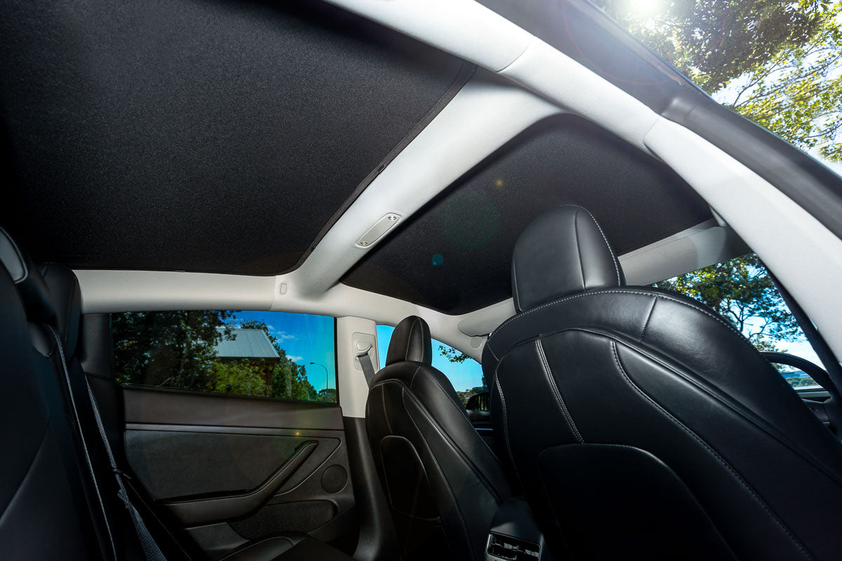 Model 3 Glass Roof Sunshade